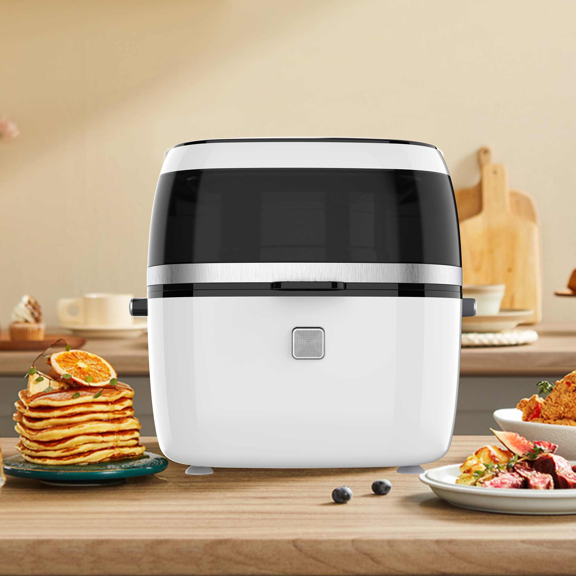 2022 górny panel dotykowy Regulowana temperatura elektryczna maszyna do gotowania powietrza Fryer YYZG-650A